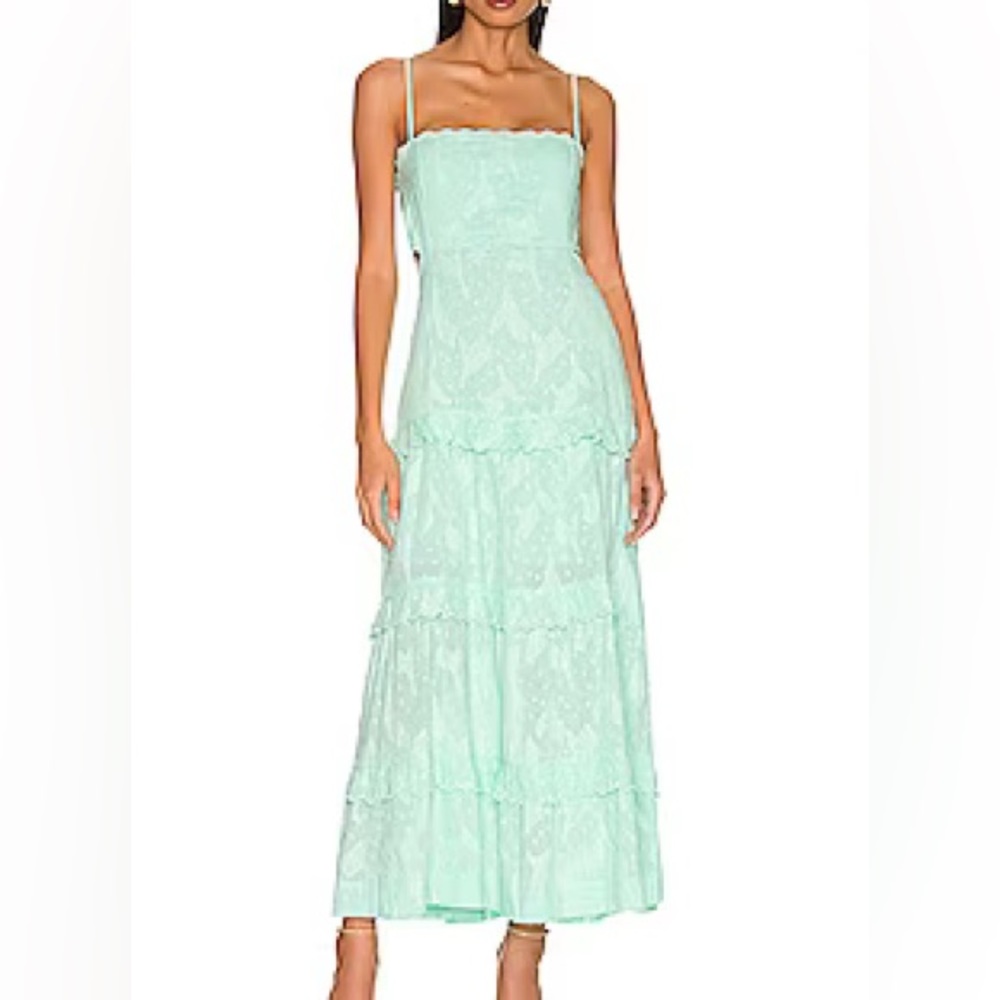 Karina Grimaldi Nico Dress in Menta size small